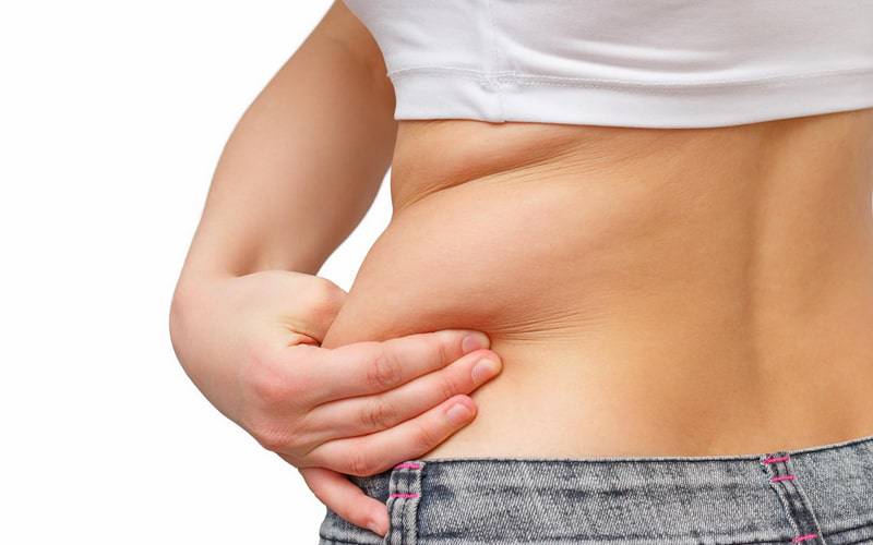 لاغری سریع شکم