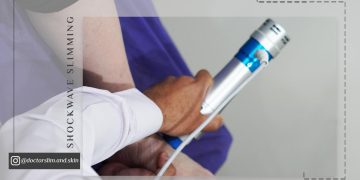 لاغری با دستگاه شاک ویو