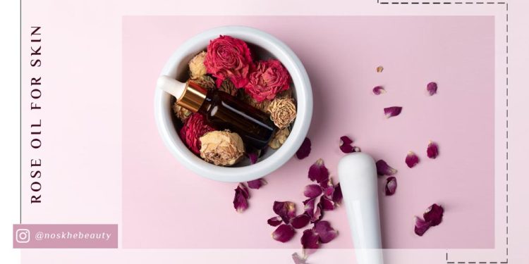 خواص روغن گل رز برای چروک صورت