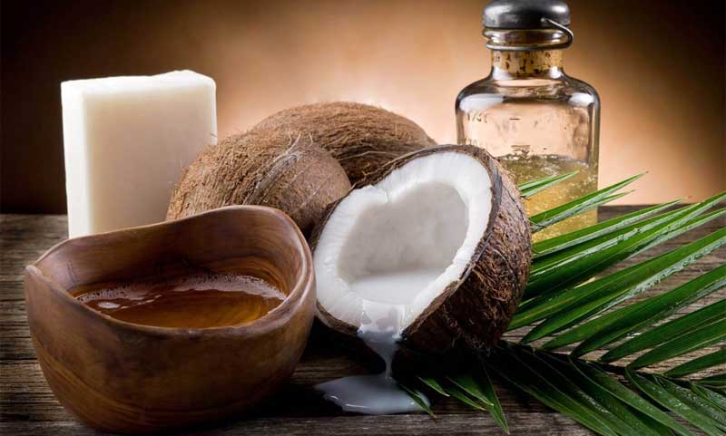 خواص روغن نارگیل برای چروک صورت