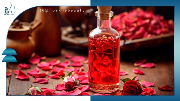 خواص روغن گل رز برای چروک صورت