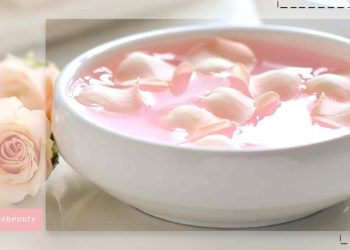 جوش شیرین و گلاب برای پوست