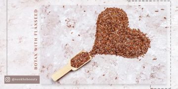 بوتاکس خانگی صورت با تخم کتان