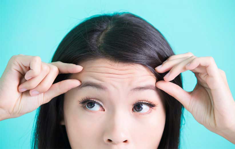 تاثیر شگفت‌انگیز مزواکسین برای رفع چین و چروک پیشانی