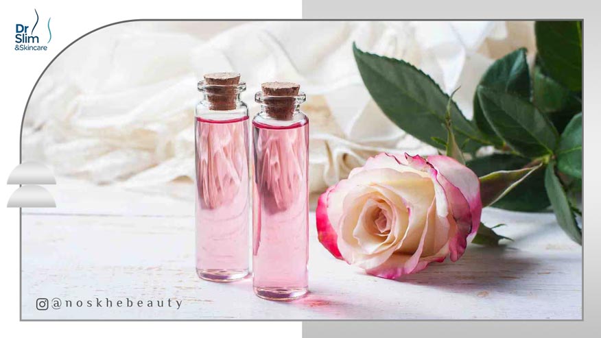 جوش شیرین و گلاب برای پوست