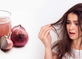 عوارض آب پیاز برای مو