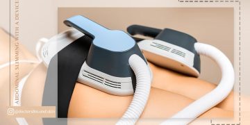 لاغری شکم با دستگاه چگونه انجام می‌ شود