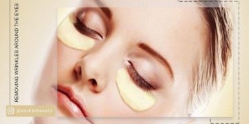 رفع چروک دور چشم با سیب ‌زمینی