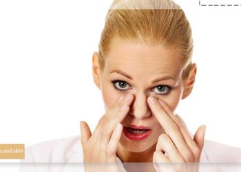 از بین بردن پف زیر چشم