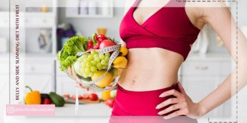 رژیم لاغری شکم و پهلو با میوه