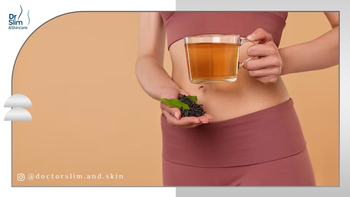 دمنوش چربی ‌سوز شکم و پهلو