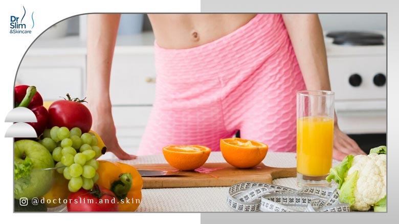 رژیم برای لاغری شکم