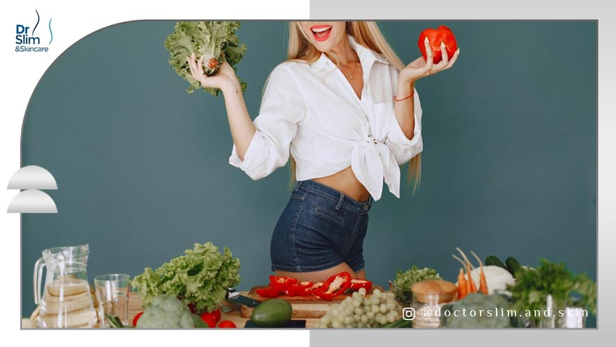 سبزیجات برای لاغری شکم و پهلو