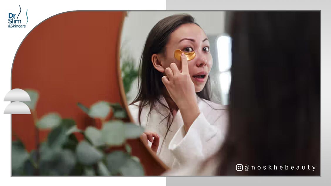 رفع چروک دور چشم با سیب ‌زمینی