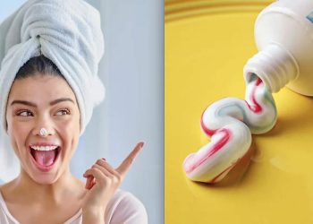 از بین بردن جوش سر سیاه بینی با خمیردندان