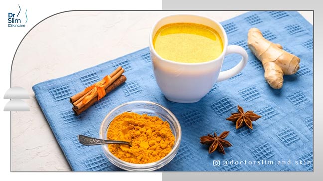 طرز تهیه چای زردچوبه برای لاغری شکم و پهلو