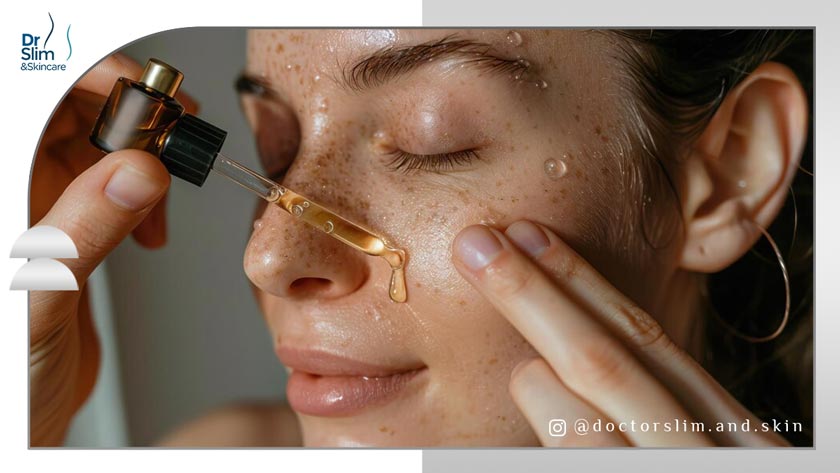 بهترین روغن برای لک قهوه ای صورت