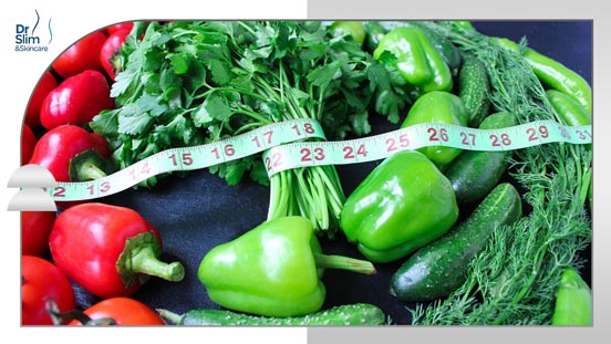 سبزیجات برای لاغری شکم و پهلو