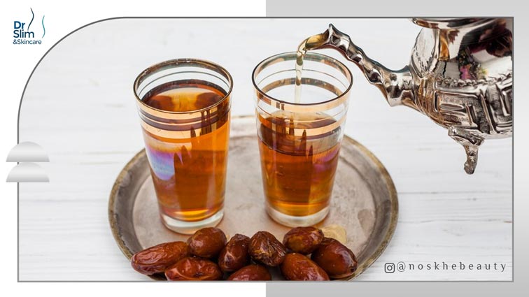 رژیم لاغری خرما و چای