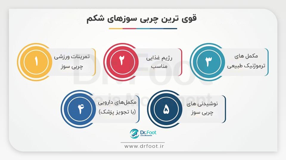 قوی ترین چربی سوز شکم