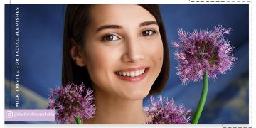 خار مریم برای لک صورت