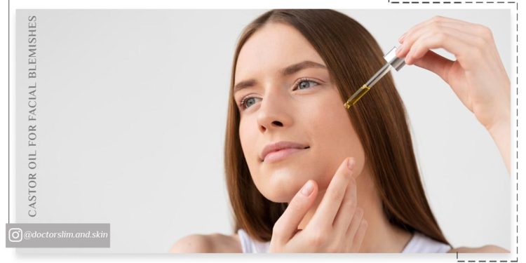 روغن کرچک برای لک صورت