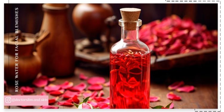 خواص گلاب برای لک صورت