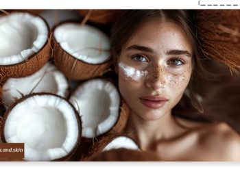 روغن نارگیل برای لک صورت