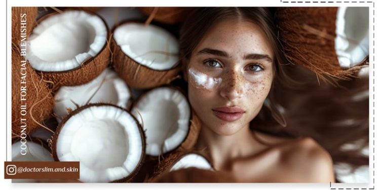 روغن نارگیل برای لک صورت