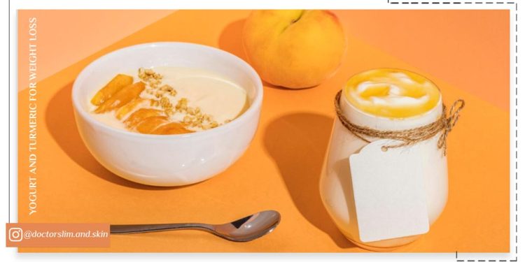 ماست و زردچوبه برای لاغری