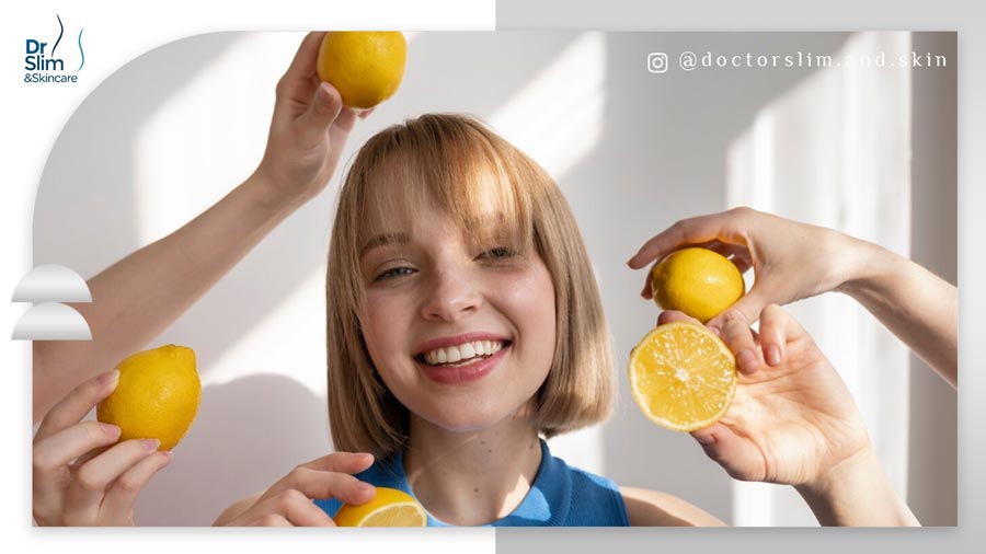 آب لیمو ترش برای لک صورت