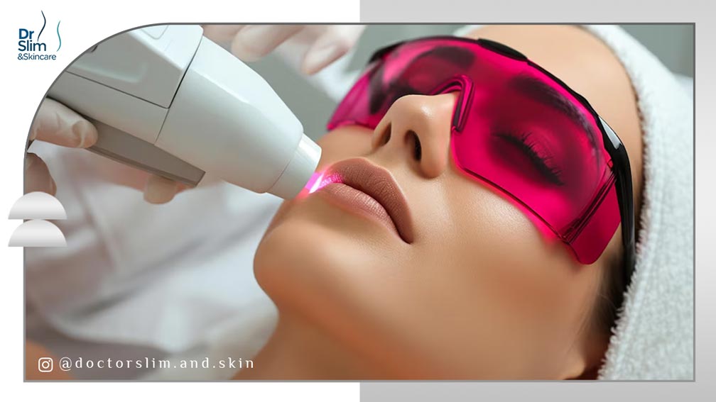 لیزر پوست صورت برای جوانسازی