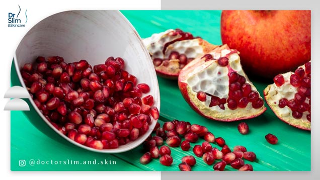 خواص روغن هسته انار برای لک صورت