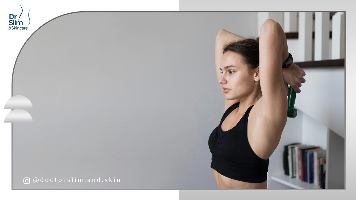 ورزش برای لاغری بازو و زیر بغل