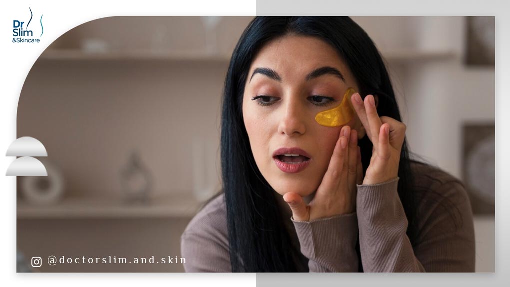 عسل برای پف زیر چشم