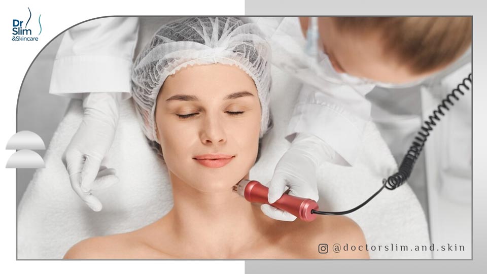 رفع غبغب با پلاسما جت