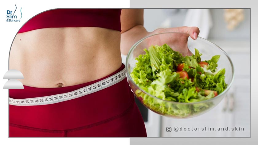 رژیم لاغری شکم و پهلو در یک ماه