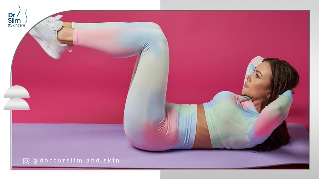 ورزش برای لاغری شکم و ران