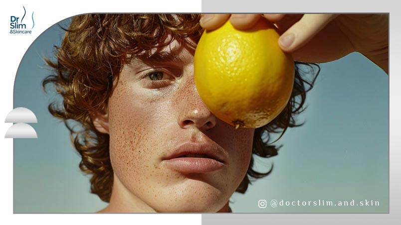 آیا لیمو ترش برای لک صورت خوبه