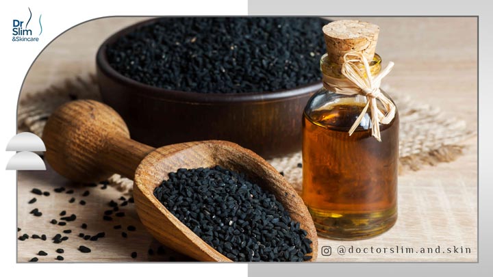 روغن سیاه دانه برای پف زیر چشم