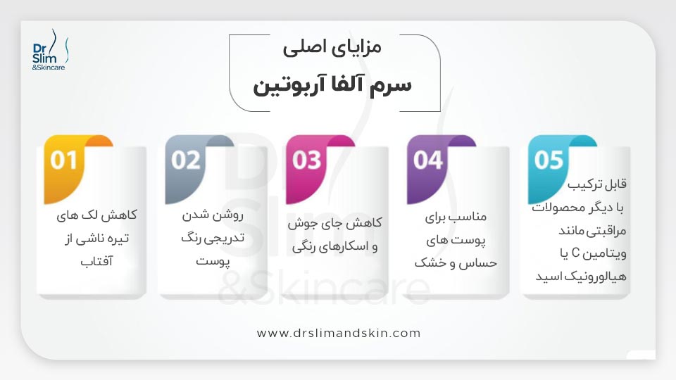 سرم ضد لک آلفا آربوتین