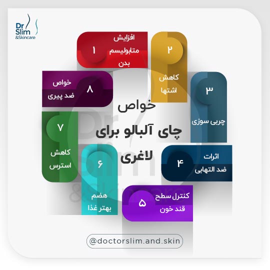 خواص چای آلبالو برای لاغری