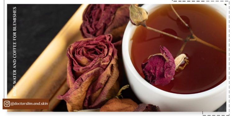 خواص گلاب و قهوه برای لک صورت