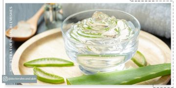 طرز استفاده از آلوئه ‌ورا برای لک صورت