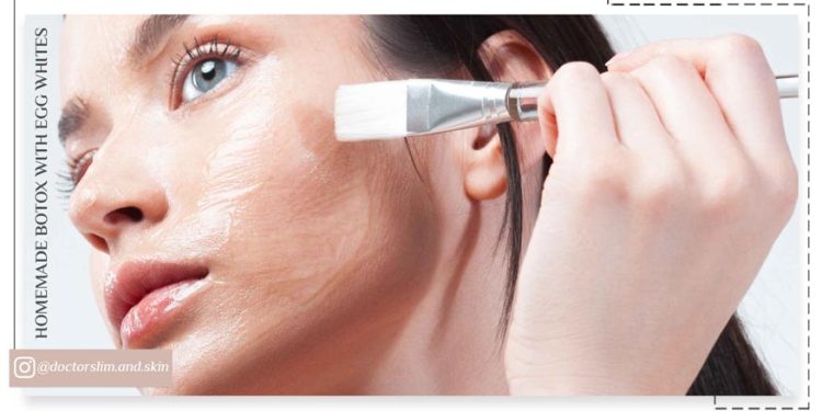 بوتاکس خانگی با سفیده تخم ‌مرغ