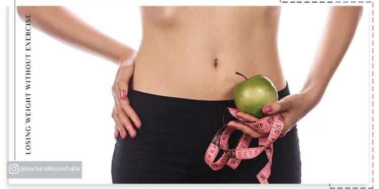 آیا لاغری بدون ورزش ممکن است