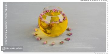 خواص گلاب و عسل برای لک صورت