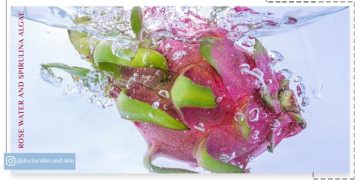 خواص گلاب و جلبک اسپیرولینا برای لک صورت