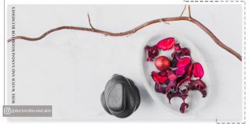 خواص گلاب و چوب صندل برای لک صورت