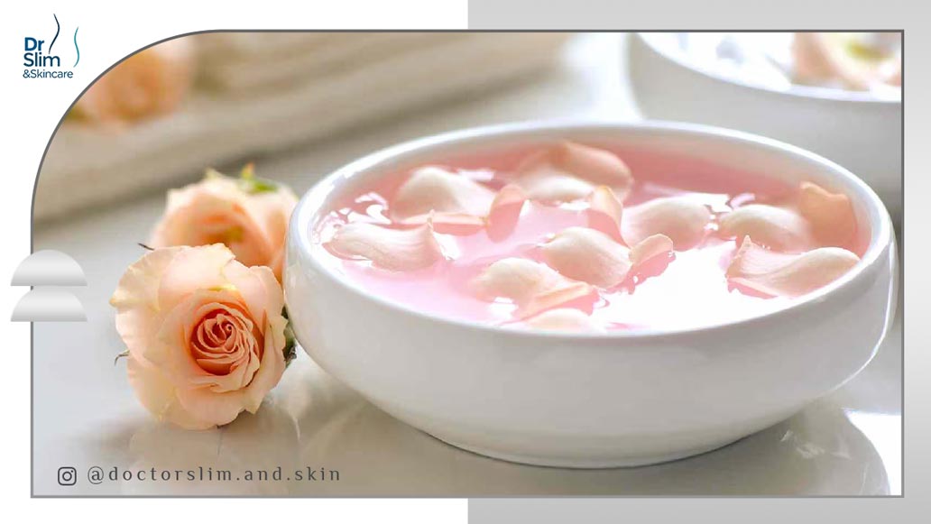 خواص گلاب و جوش شیرین برای لک صورت